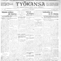 Työkansa, January 5, 1912.