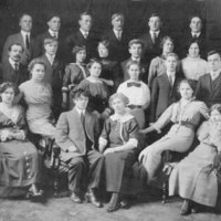 Group photograph of possibly an Executive Committee of the Finlandia Club