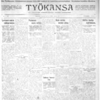 Työkansa, January 26, 1912.